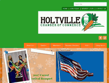 Tablet Screenshot of holtvillechamber.org